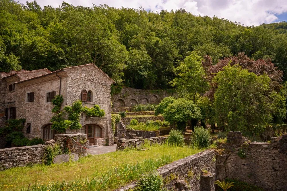 The medieval Village of Casola